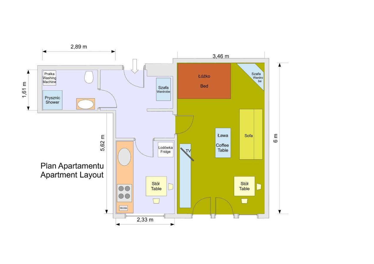 Apartment Amur คราคูฟ ภายนอก รูปภาพ